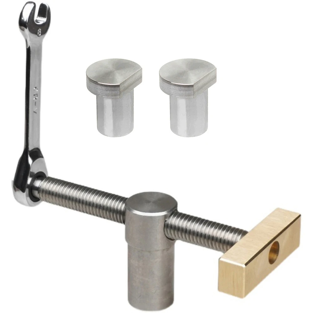 wor Bench Dog ke Inserts Workbench Fast Fixed Clip Clamp ss Fixture Vise... - £47.67 GBP