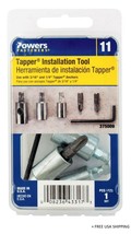 TAPPER INSTALLATION TOOL Screwdriving Bit Set, POWER FASTENERS BY Hillma... - $11.87