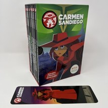 Carmen Sandiego Box Set 8 Books First Edition Paperback Netflix Show w/ Bookmark - £38.57 GBP