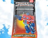 Transformers Holographic Sticker Pack - 5 Stickers Hasbro 2020 Surreal O... - £6.23 GBP