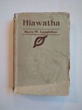 Song Of Hiawatha.Henry W. Longfellow Grosset &amp; Dunlap Circa 1900 Book HC DJ Vtg - £22.28 GBP