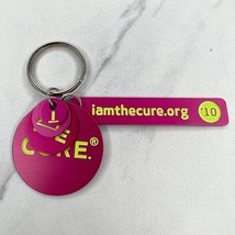 I Am The Cure 2010 Breast Cancer Awareness Keychain Keyring - $6.92