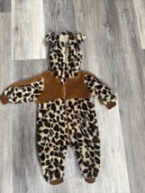 Baby Leopard 3-6 Months, Browns, Leopard Print, Unisex, Halloween Costume - $9.85