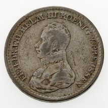1817A German Prussian States 4 Groschen Silver Coin VF, Km 394-
show ori... - $1,549.62 MXN