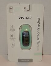 Vivitar activity action tracker Teal LCD WRIST WATCH Calories steps dist... - $14.80