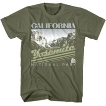 Yosemite California Mountains Men&#39;s T Shirt National Park Lyell Capitan - £20.32 GBP+
