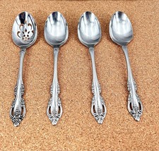 Oneida Community Brahms Stainless Serving Spoons 4 Pcs - $445.42 MXN