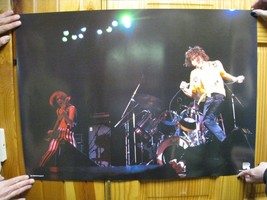 Def Leppard Poster On Stage Concert Vintage - $182.43