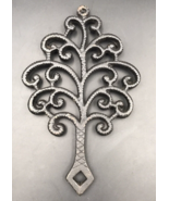 Vintage 1951 JZH Family Tree T-3 Sad Iron Handled Trivet Cast Iron 8.75&quot;... - $13.99