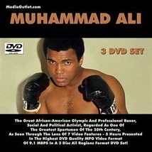 Muhammad Ali DVD 3 Discs Documentaries And Entire Fights - £31.56 GBP
