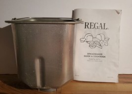 Regal Bread Maker machine K6731 Replacement Pan &amp; Paddle  - £26.01 GBP