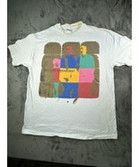 Vintage U2 Zoo Tv Outside Broadcast T-Shirt Extra Large White 1992 Rock ... - $88.90 CAD
