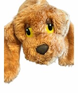 RARE Russ Vintage Max Puppy Dog Stuffed Plush Laying Long Ears Sad Yello... - €50,74 EUR