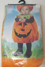 Pumpkin Costume Baby 12-24 Months Cosplay Dress Up Jumpsuit Hat 2013 - £7.57 GBP
