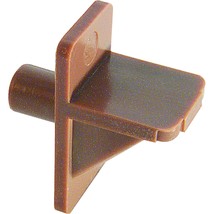Prime-Line MP9001 Shelf Support Peg, Plastic Construction, Brown, 1/4 in... - £11.78 GBP