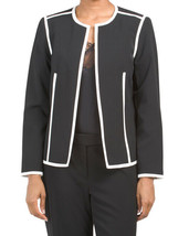 New Kasper Black White Career Jacket Blazer Size 10 Size 14 $119 - £44.01 GBP+