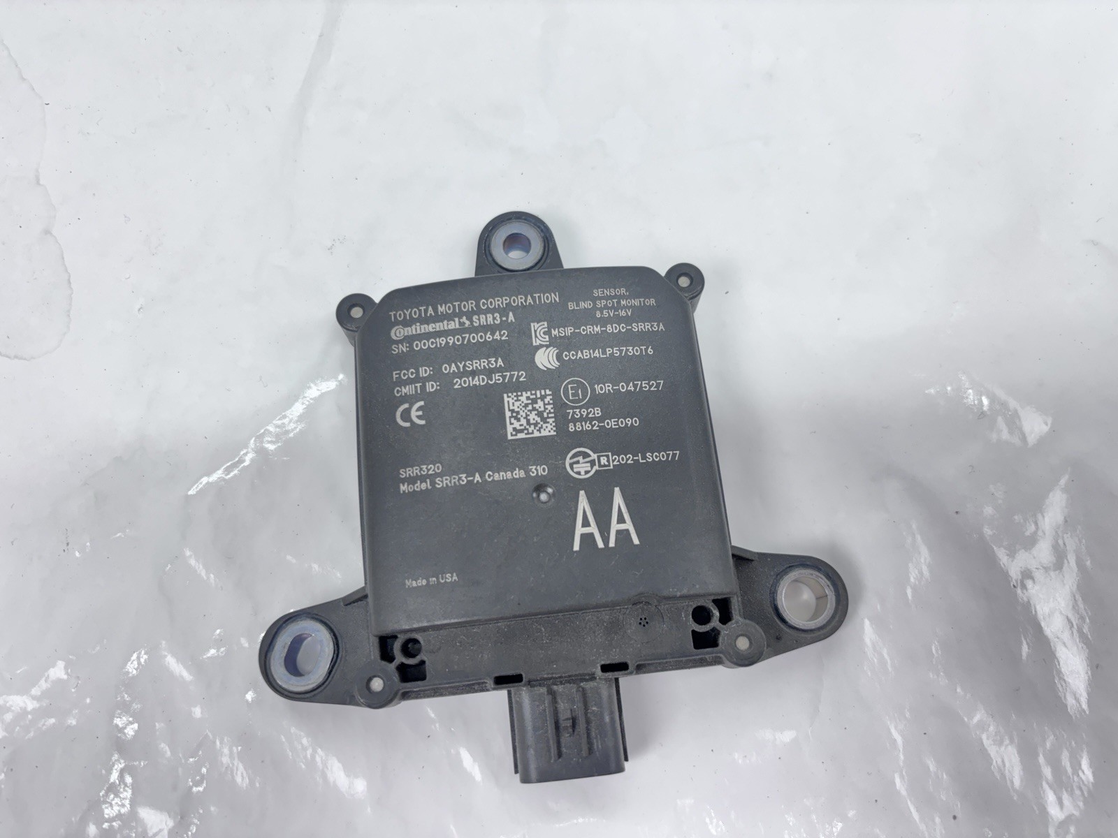 OEM GENUINE 88162-0e090 2020 2021 2022 Lexus RX350 RX450h  Rear Blind Sp... - $150.00