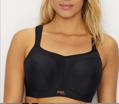 PANACHE Ultimate High Impact Underwire Sports Bra 5021 | Black | 36DD - £42.81 GBP