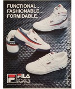 1986 Print Ad Fila Athletic Footwear Shoes H. Altice Marketing Hunt Vall... - £9.22 GBP