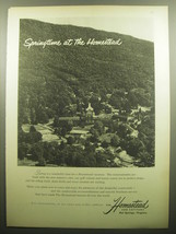 1958 The Homestead Resort Ad - Springtime at the Homestead - £14.65 GBP