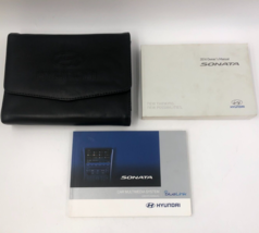 2014 Hyundai Sonata Owners Manual Set with Case OEM E02B41060 - $29.69