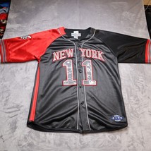 NYC Sports 212 Series #11 Jersey Adult XL Red Black Lightweight Casual B... - $373.91 MXN