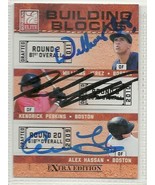 Alex Hassan Kendrick Perkins William Jerez Signed Card 2011 Donruss Elit... - $19.95
