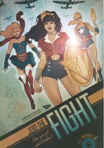 Ant Lucia SIGNED DC Comics Pop Art Print ~ Wonder Woman Supergirl Stargirl - £27.69 GBP