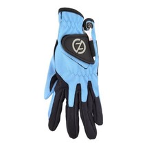 Zero Friction Junior Left Hand Golf Glove Compression Fit Performance Blue - £9.64 GBP