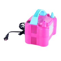 Portable Two Nozzle 110V Electric Balloon Inflator Pump Party Birthday - £13.39 GBP