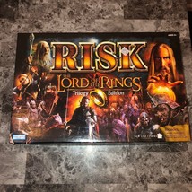 RISK Lord of the Rings Board Game Trilogy Edition Middle-Earth Conquest ... - $35.63