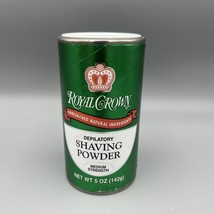 Royal Crown Depilatory Shaving Powder Lemon Lime Fragrance BRAND NEW - $17.72