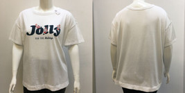 Old Navy Plus Women&#39;s Tee Shirts Christmas Print 3X White NWT - £11.10 GBP