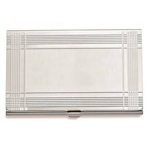 Nickel-plated Business Card Holder - $20.53