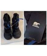 Sorel Inverno Neve Stivali Isolato Foderato Blu Nero Bambini 6 1831 Swl ... - $1,157.31 MXN