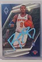 RJ Barrett New York Knicks Autographed signed Card Hologram COA NBA RC - £56.02 GBP
