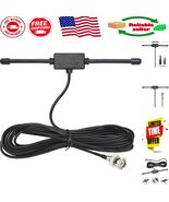 High-Performance BNC Male Dipole Antenna for VHF UHF Scanner Applications - $315.55 MXN