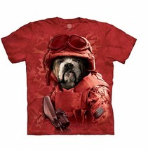 The Mountain Combat Sam Bulldog Dog Apple Red 5XL XXXXXL Camo Helmet Gog... - £13.42 GBP