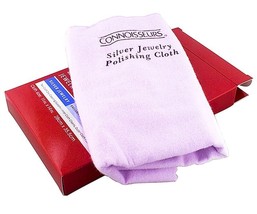 Silver Jewelry POLISHING CLOTH Tarnish Cleaner Cleaning Polish CONNOISSE... - £22.26 GBP