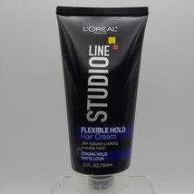 Loreal Studio Line Flexible Hold Hair Cream Strong Hold, Matte Look 5.1oz, Nwob - $9.89