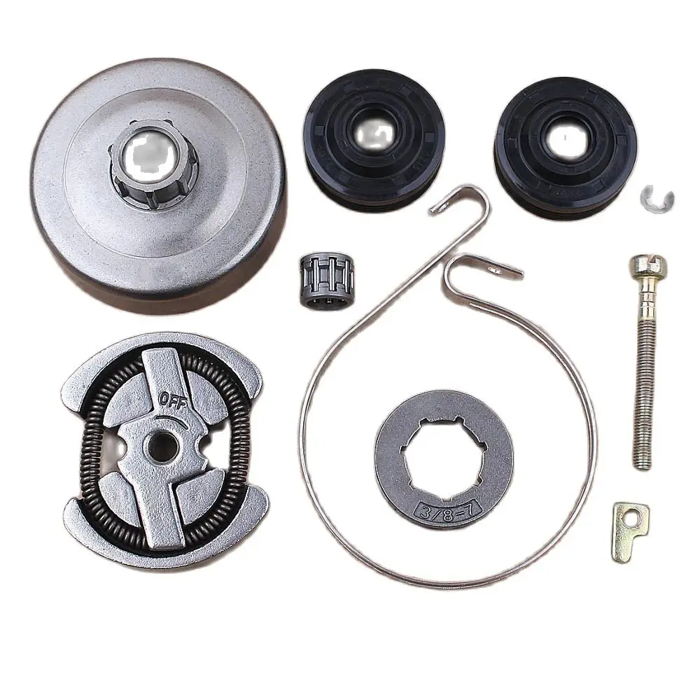 Clutch Drum 3/8 7T Spet  Kit For Partner 420 390 350 351 352 370 371  Oil Seal C - £63.80 GBP