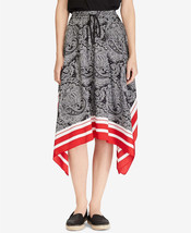 LAUREN RALPH LAUREN Womens Printed Skirt Size 14 Petite Color Multi - £105.09 GBP