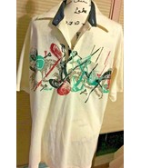 Men’s Vintage Classics Palmland Golf Shirt 52” Chest 29” Length Graphics... - $130.99 MXN