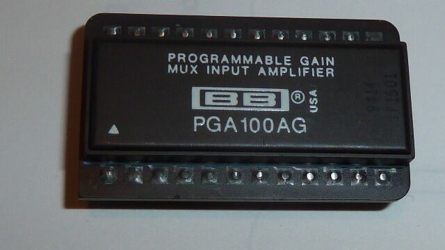 NEW PGA100AG Digital-Controlled Programmable Multiplexed Operational Amp... - $195.00