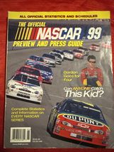 The Official NASCAR 1999 Preview &amp; Press Guide Jeff Gordon Preowned - $9.96
