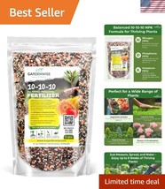 5-Quart All-Purpose 10-10-10 Fertilizer for Flourishing Gardens &amp; Indoor... - $52.50