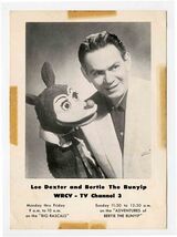 Lee Dexter and Bertie the Bunyip WRCV TV Channel 3 Philadelphia Picture ... - $17.82
