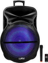 beFree Sound 18 Inch Bluetooth Portable Rechargeable, BFS-18 Portable Speaker - £196.97 GBP
