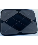 BRAND NEW Solo Sleeve Grey/Black 16 Inch Laptop Case, With Front Pocket ... - $19.79