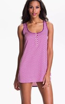 NEW Juicy Couture Pink Cerise Dot Nightie (Size M) - MSRP $68.00! - £23.55 GBP